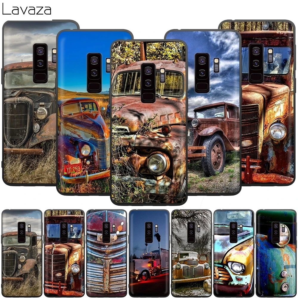 

Lavaza Retro Tractors Car Case for Samsung Galaxy S10 S9 S8 S7 S6 Plus Note 9 8 M30 M20 M10 Edge