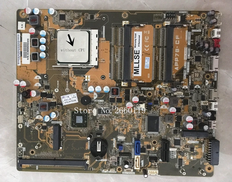 

Desktop mainboard for 300-1018cn 1038cn 1058cn APP78-CF 510762-001 510762-002 motherboard Fully tested