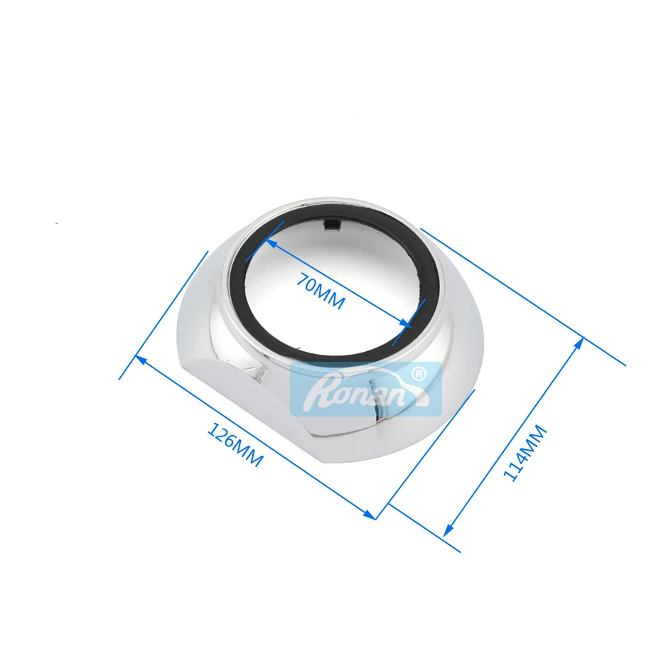 Lente do Projetor Capa para 3.0 Ronan Íris Mortalhas Máscaras Koito q5 2.5 Wst Hid bi Xenon Faróis Carro Tradutor Anel Presente 3 High Quality Automóveis e motos