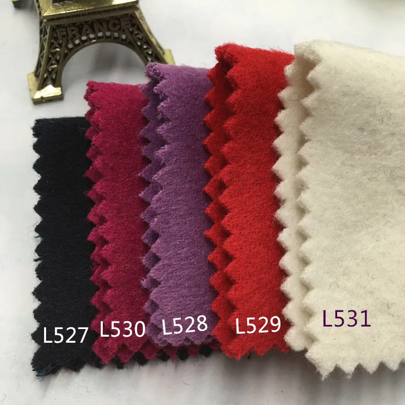 

Autumn cashmere fabric thickening high-grade pure garment cloth woolen coat dress DI
