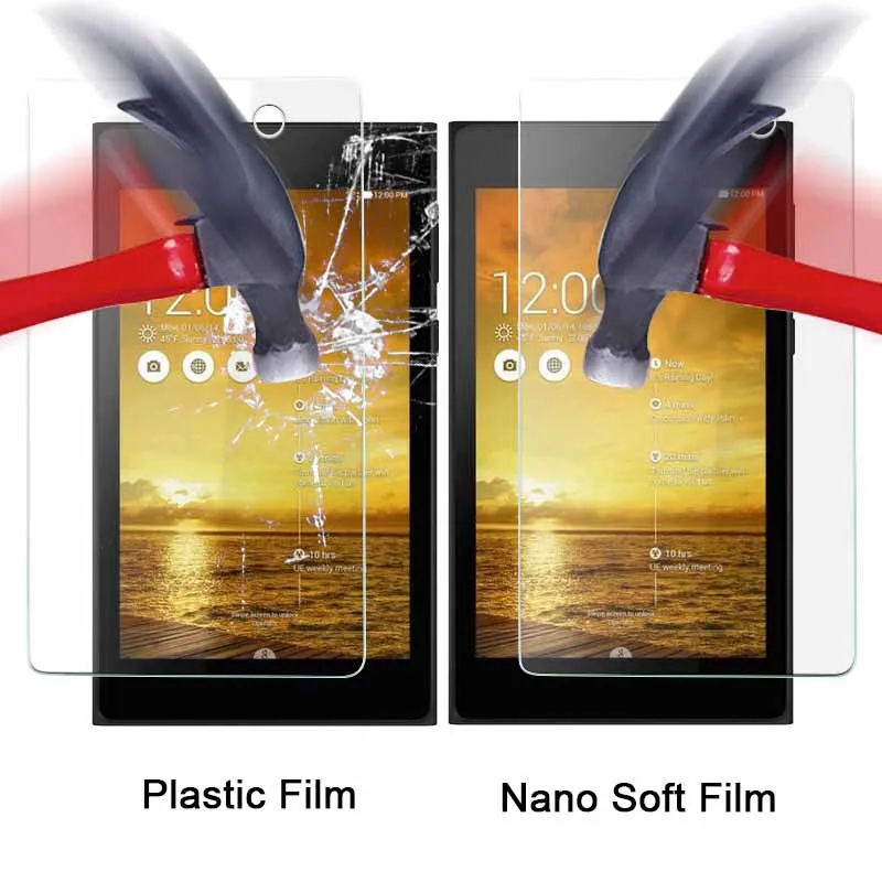 Для Asus ME572C 7," TAB анти-shatter Защитная пленка Премиум Взрывозащищенный Nano мягкая пленка