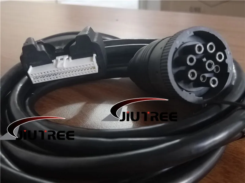JIUTREE truck diagnostic 9 pin cable 88890034 for volvo vcads interface 88890020/88890180 | Автомобили и мотоциклы