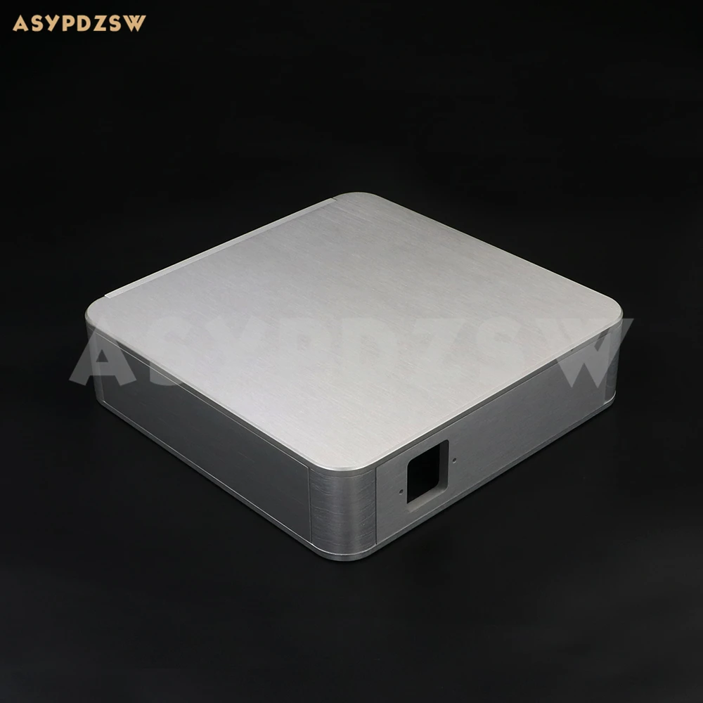 BZ2205R полностью алюминиевый округлый корпус AMP Корпус предусилитель шасси DAC/PSU box