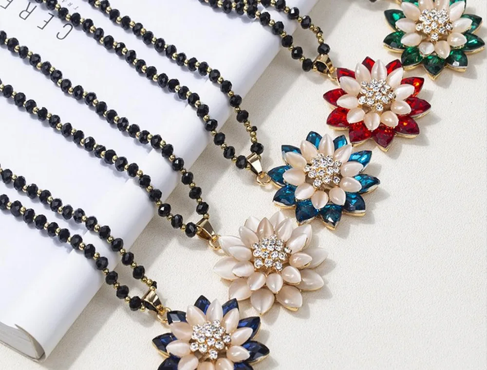 

South Korea joker fashion double long sweater chain necklace female clothing accessories pendant Christmas ornaments