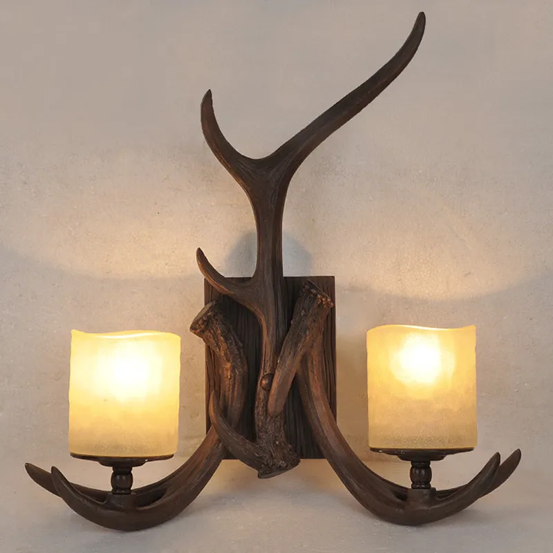 SETTEMBRE Industrial Decoracao Para quarto Light Wall 2 рога настенная лампа Бар Ресторан арт деко