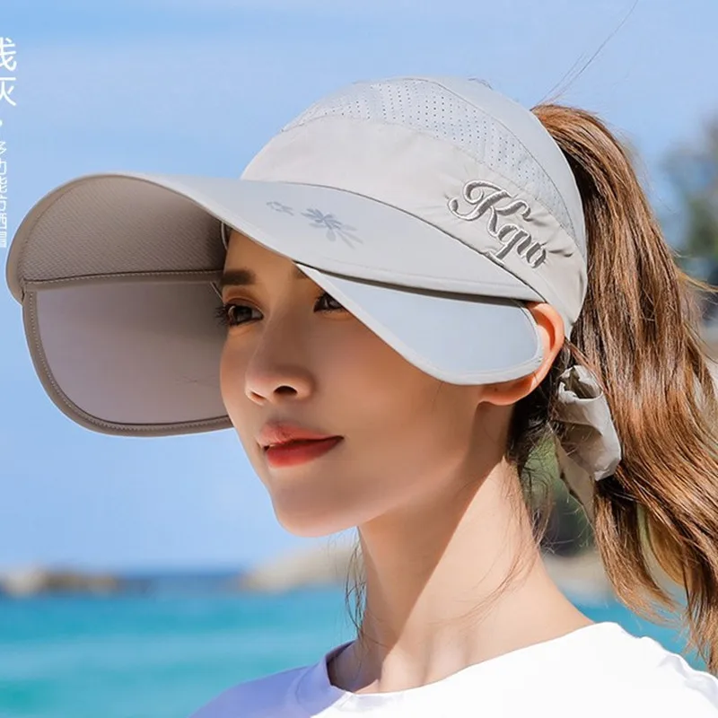 SILOQIN 2019 новые летние женские солнцезащитные шляпы пустая верхняя шляпа