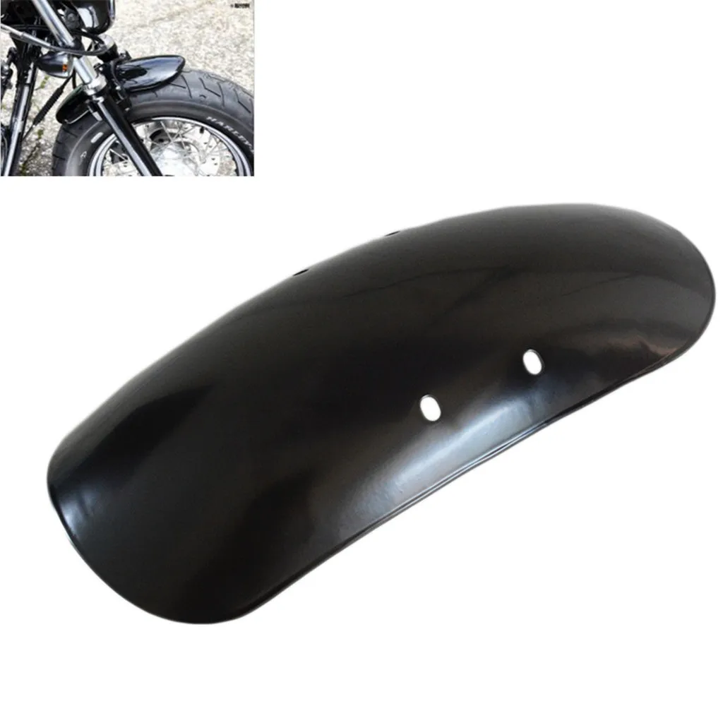 1 Piece Black Motorcycle Front Fender Mud Flap Guard Short Front Fender for Harley Forty Eight 48 XL1200X XL 1200 2010-2017