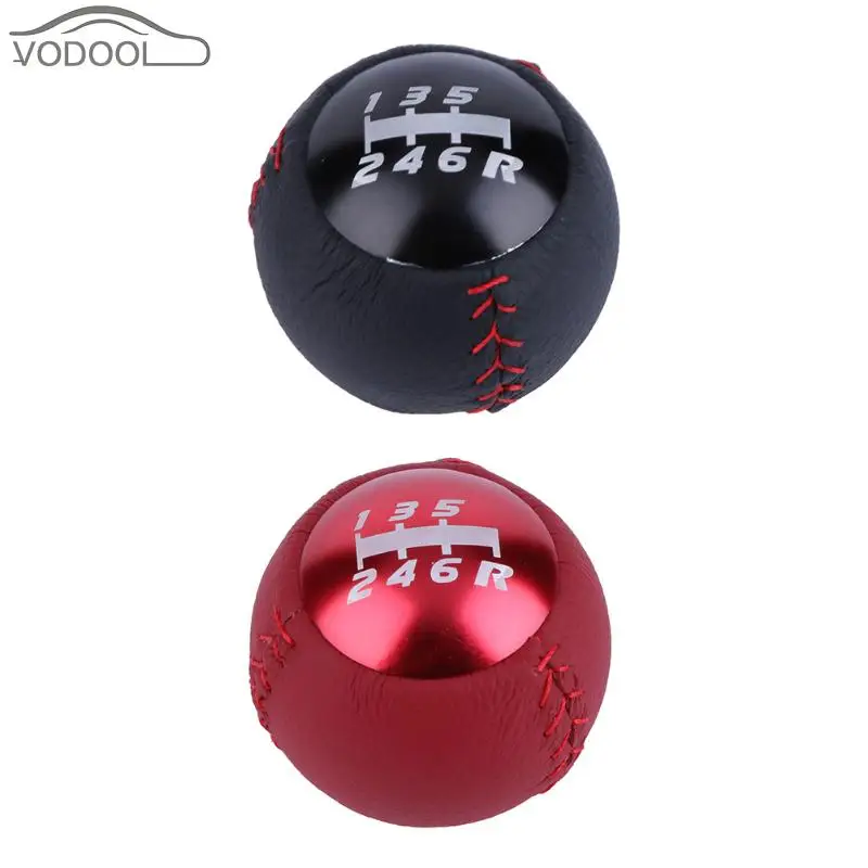 Metal Round 6 Speed Car Auto Shifter Gear Stick Automobiles Ball Shape