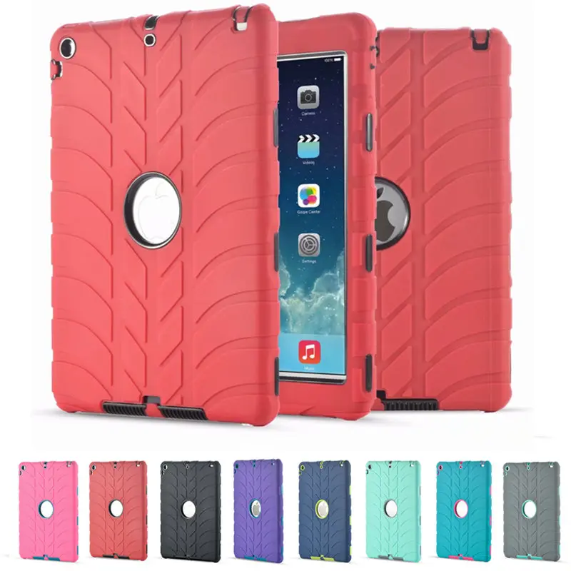 

Shockproof Case for Apple iPad 9.7 inch 2017 2018 A1822 A1893 A1954 A1823 Tablet Kids Silicone Hard Full Body Protective Cover