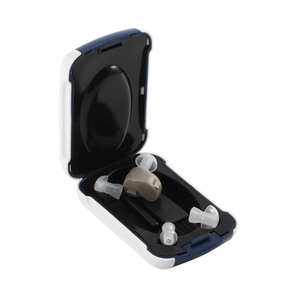 

Mini In-Ear Voice Sound Amplifier Hearing Ear Aid Voice Amplifier Adjustable Tone Portable Convenient Hearing Aids