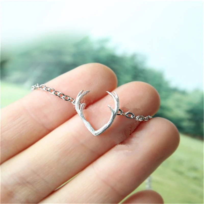 Хит продаж оригинальный браслет с оленем животное ювелирное изделие простой