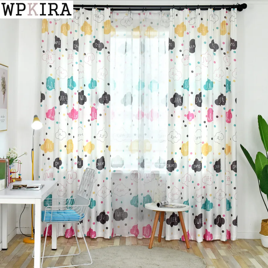 cartoon curtains for living room boys girls kids curtains for bedroom