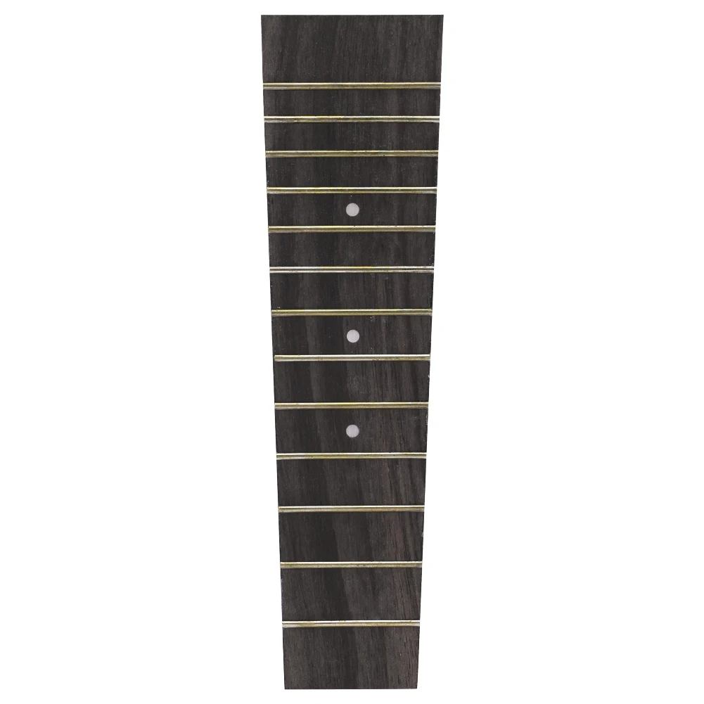 

Maple Fretboard Rosewood Ukulele Fingerboard for 17 Inch Tenor Ukulele with Dot 13 Fret Fretboard