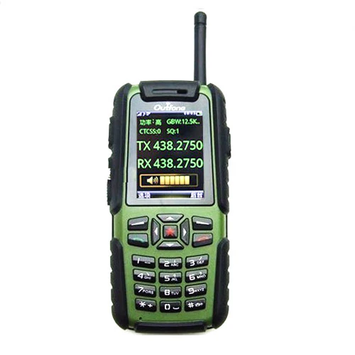 New Outfone BD351 GSM Cell phone Radio Walkie Talkie UHF