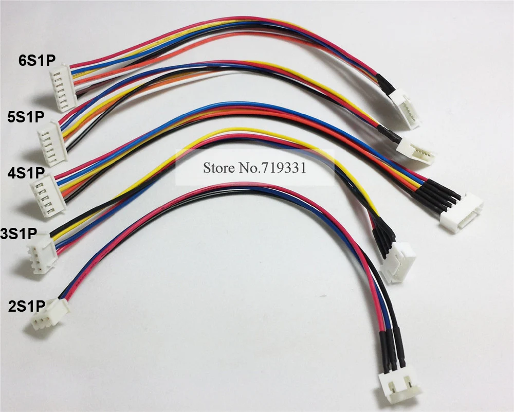 

Lipo Balance Extension Lead Cable JST-XH- 2s 3s 4s 5s 6s - Turnigy Zippy