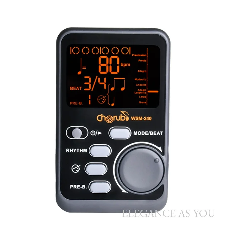 The new 2014 electronic metronome, guitar, violin the piano guzheng applicable metronome, tuner