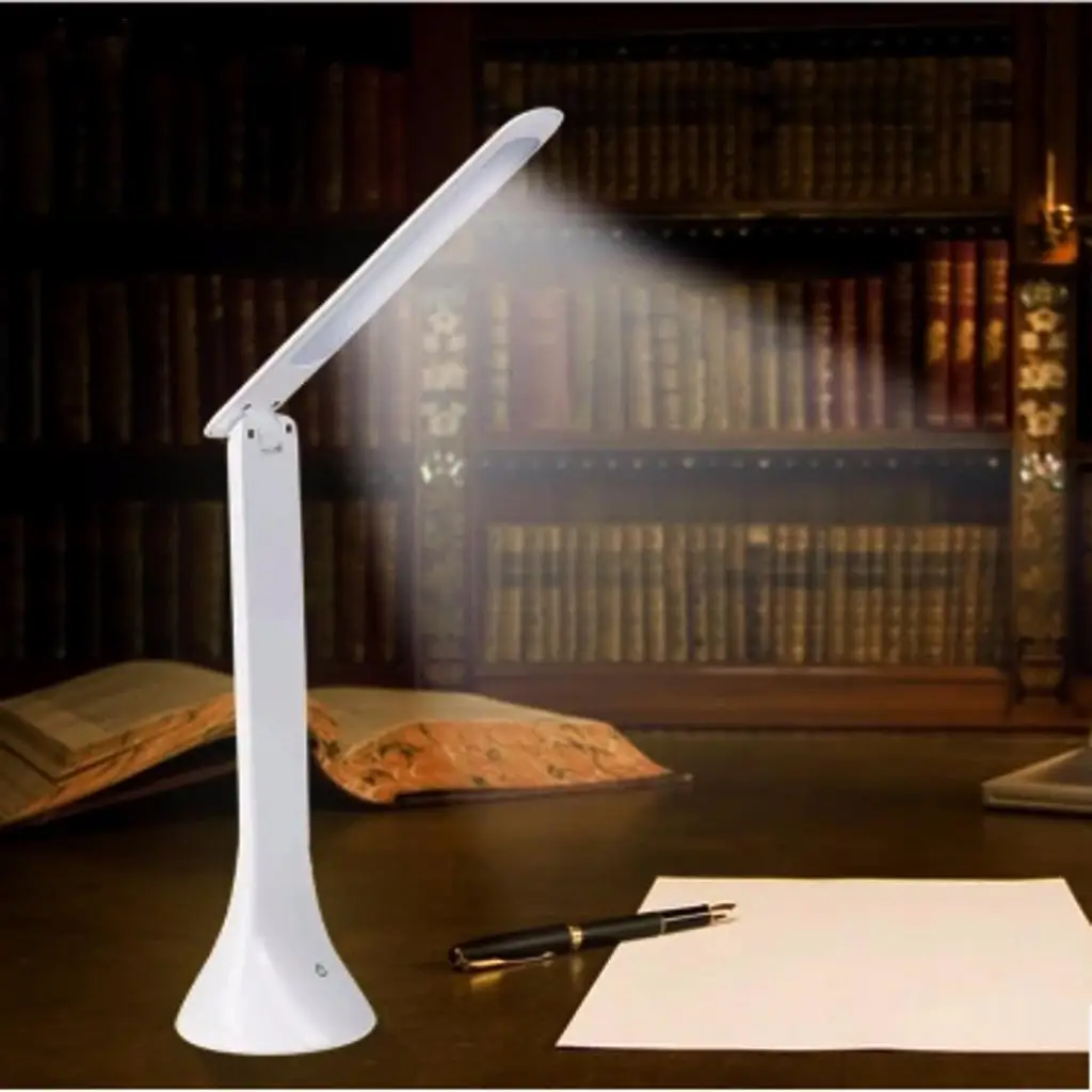 Светодиодный стол настольные лампы USB Перезаряжаемые Touch Сенсор 3 уровня регулируемый стол светодиодный сенсорный лампы Чтение свет