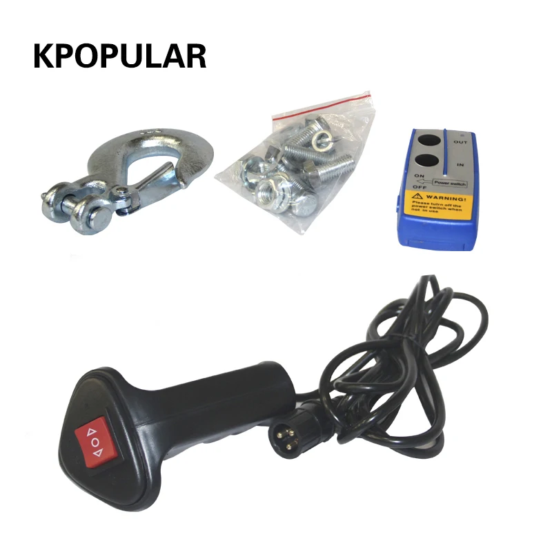 Ceny Wciągarka samochodowa 12000 lb tuningu samochodów 12v24v wciągarka elektryczna wciągarki do ATV 4WD łódź ciężarówka SUV 4x4 off drogi podnośnik samochodowy self help na ratowanie