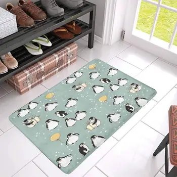 

Funny bathroom Wavy Stripes Pattern Doormat Indoor Entrance Rug Floor Mats Shoe Scraper Door Mat Non-Slip animal Home Decor