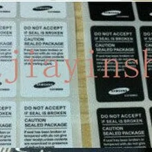 2000 шт./лот Универсальный мобильный телефон уплотнение этикетка наклейка samsung Galaxy S4 I9500 S3 S2