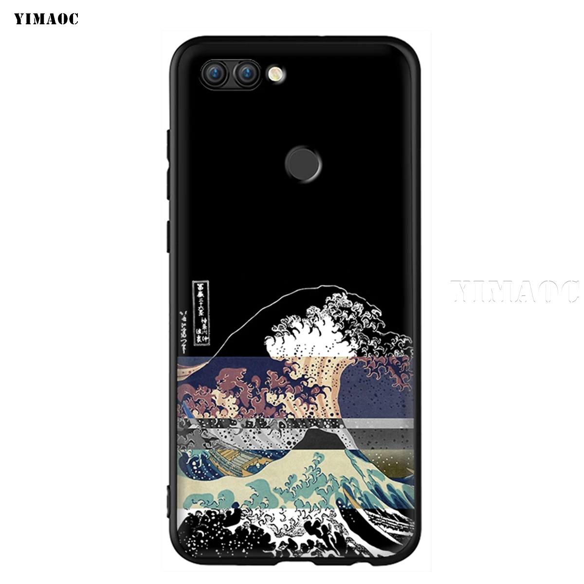 Японский силиконовый чехол YIMAOC The Great Wave off Kanagawa для huawei mate 10 P8 P9 P10 P20 Lite Pro P Y7 Y9 Smart Mini - Цвет: 6