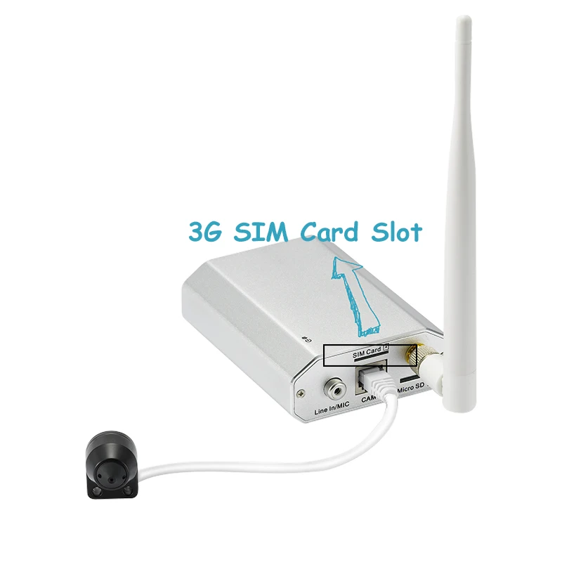 Sofeilai мини 3G Беспроводная ip камера 720P слот для sim карты небольшое Обнаружение