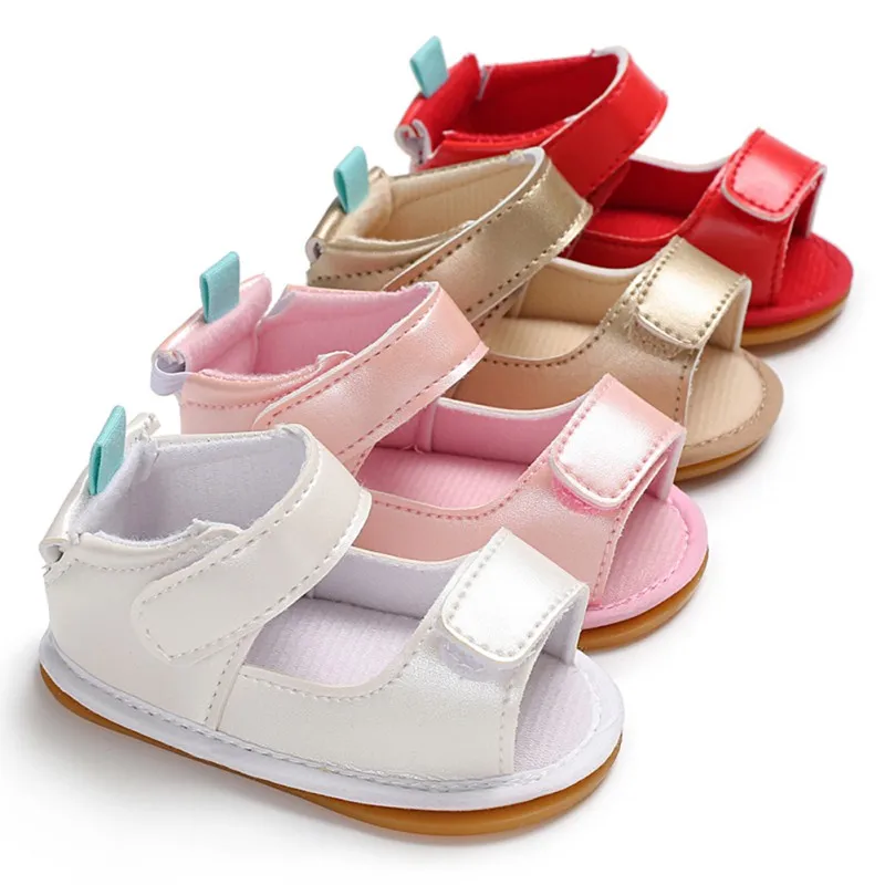 

Baby Sandals Summer Baby Shoes Fashion PU Baby Boy Girl Sandals Newborn Beach Sandals Baby Girl Shoes