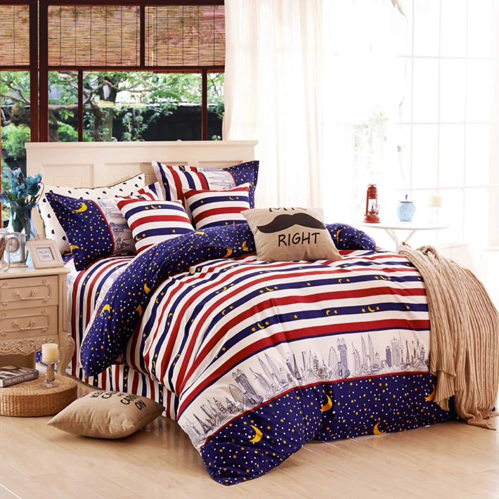 Popular Unique Bedding Sets For Adultsbuy Cheap Unique Bedding - X Cm Piece Bedding Set Urban Night Sky Unique Design Comfortableenviornmentally Friendly Textile popular unique bedding sets for adultsbuy cheap unique bedding - x cm piece bedding set urban night sky unique design comfortableenviornmentally friendly textile