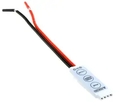 DC12V Mini 3 Ключи RGB LED контроллер Яркость диммер для SMD 2835 3528 5050 7020 Светодиодные ленты свет