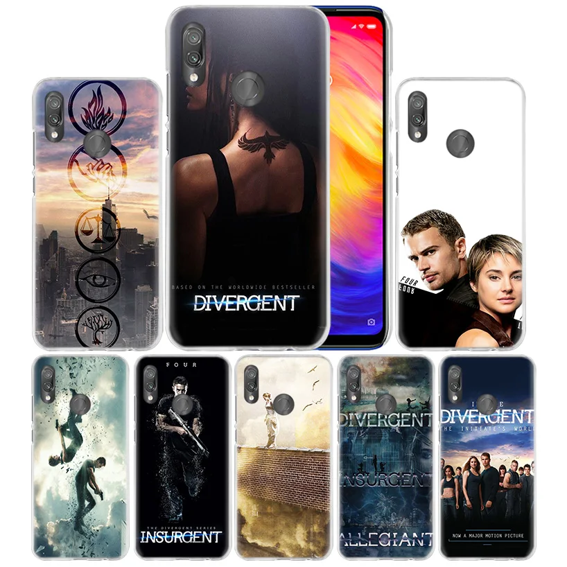 

Divergent Factions Case for Xiaomi Redmi Note 7 K20 6 6A Pro Y3 7S 7A GO S2 5 MI Play 9T A1 A2 8 lite Poco F1 Hard PC Phone Caso