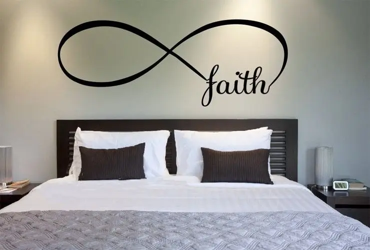 Faith Wall Decor faith symbol wall sticker sign decorative bedroom decor modern Faith Wall Decor faith symbol wall sticker sign decorative bedroom decor modern