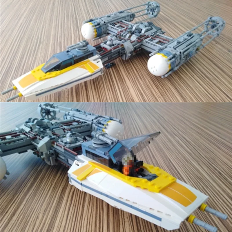 Звездные войны Y-wing Fighter фигурки Звездные войны строительные блоки наборы Кирпичи Классические модели наборы детские игрушки Marvel совместимые