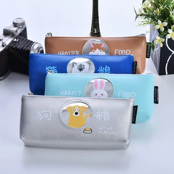 

1pcs 45463 Qingweifang Stationery Wholesale TR-AA29314 Cat Food Dog Plane Upside Down Pencil Bag Stationery Bag