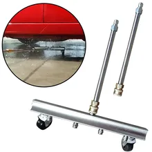 4 насадки 1/" QC высокого давления 30 мпа мойка давления автомобиля шасси воды метла шайба два стержня