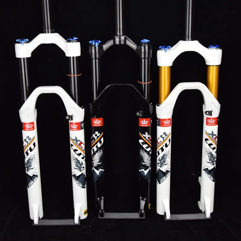 

original LTU brand super light hollow tube magnesium alloy 26 100 travel air suspension mtb bicycle fork shock