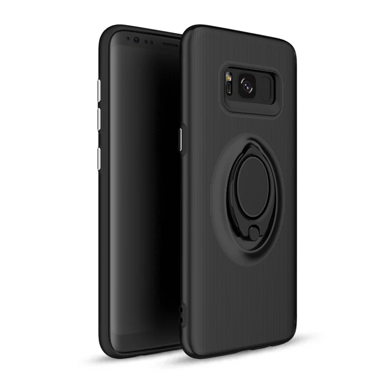 

Luxury Armor For Samsung Galaxy S9 S9 plus Case Super Thin Protective Back Cover For Samsung Note8 Magnetic Holder Ring Bracket