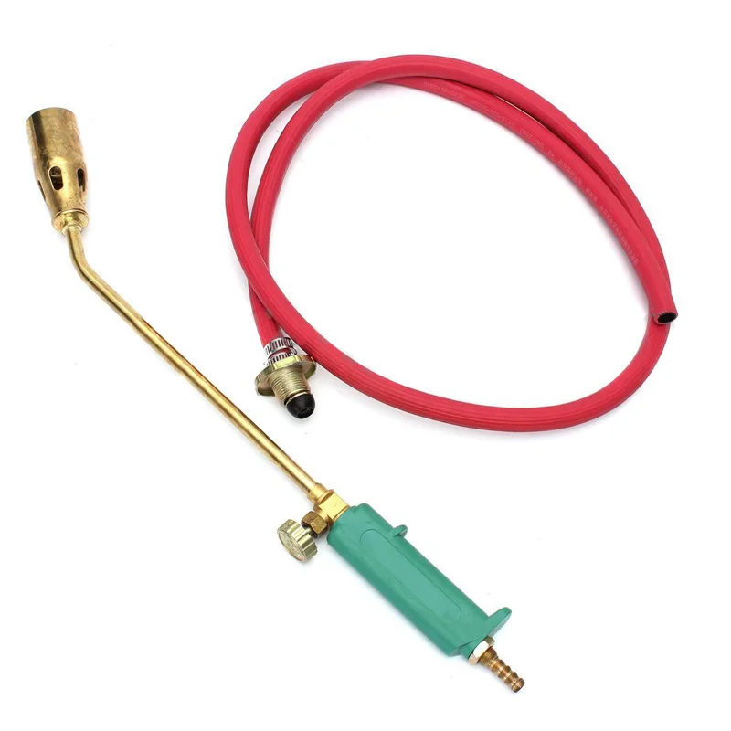 New Handle Liquefied Gas Soldering Weld Blow Torch Piezo Lighter With Tube
