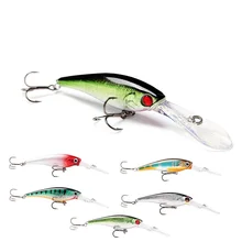 Trulinoya Little minnow Wobbler Fishing Lures 62mm 6.2g BKK Hooks Hard Bait Water Depth Laser Carp Fishing New Style