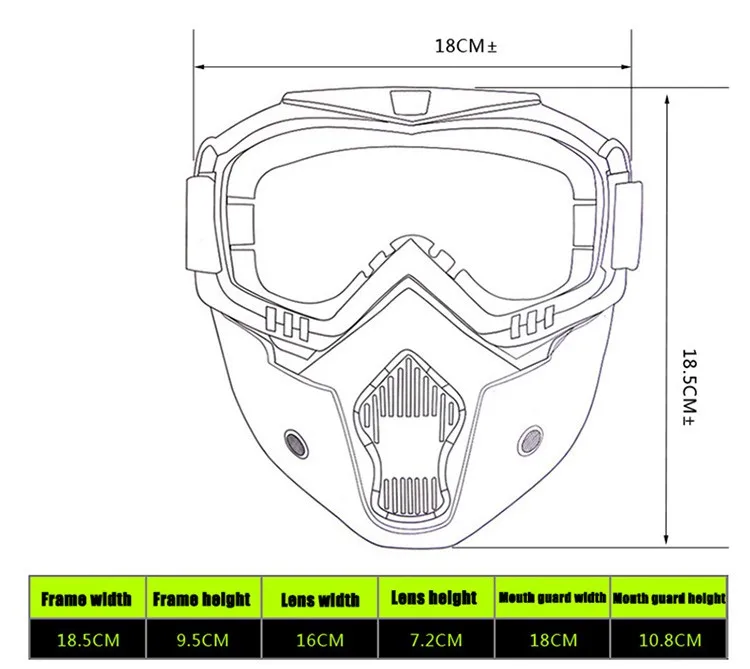 Крутой ретро модульный мото КАСКО мотоциклетный шлем маска скутер Gafas Съемные очки рот фильтр для открытого лица шлем