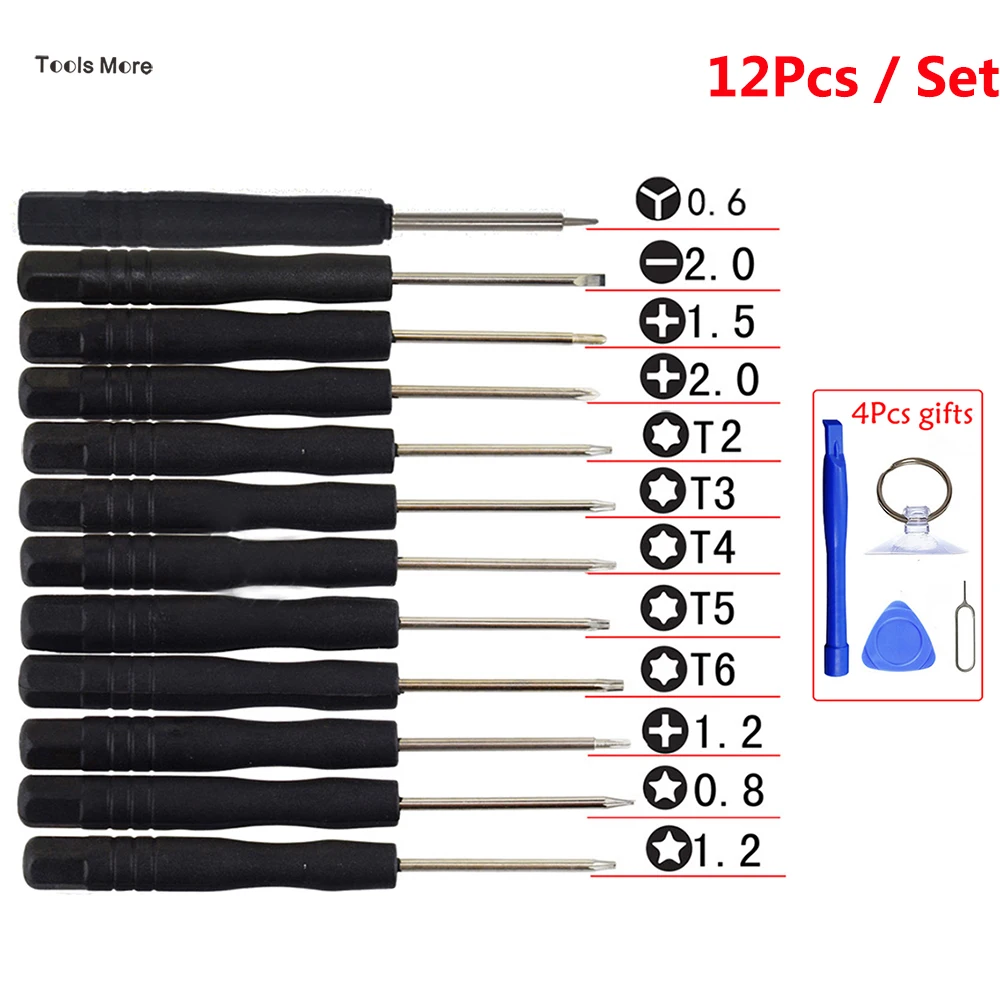 12/16 в 1 Мини Многофункциональный магнитный прецизионный Набор отверток для Apple iPhone7 samsung htc Phone Tablet PC и т. Д. С подарком