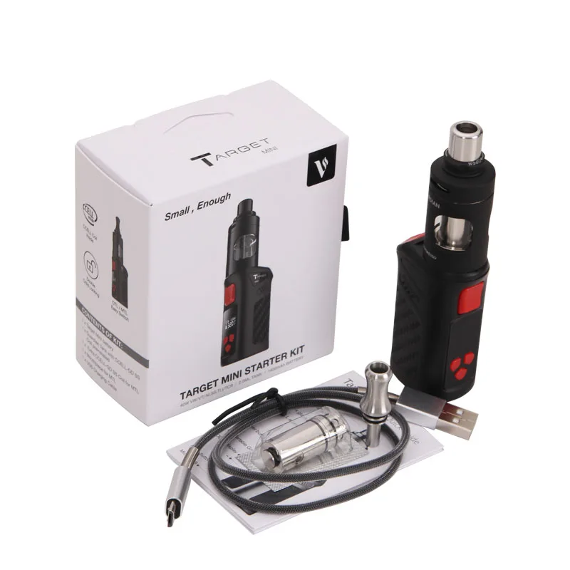 Оригинальный набор Vaporesso Target Mini 40 Вт вейп мишени TC Box Mod 2 мл бак Guardian 1400 мАч