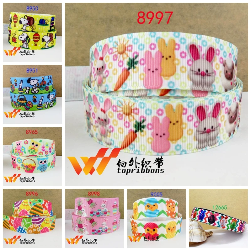 

Free shipping 2017 new arrival ribbons Hair Accessories ribbon 10 yards printed grosgrain ribbons 8997
