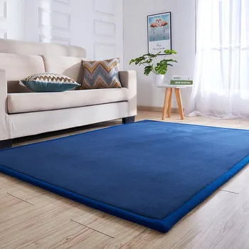 

Thick coral fleece rug tatami mat bedroom living room bay window carpet baby shatter-resistant crawling mat bedroom carpet