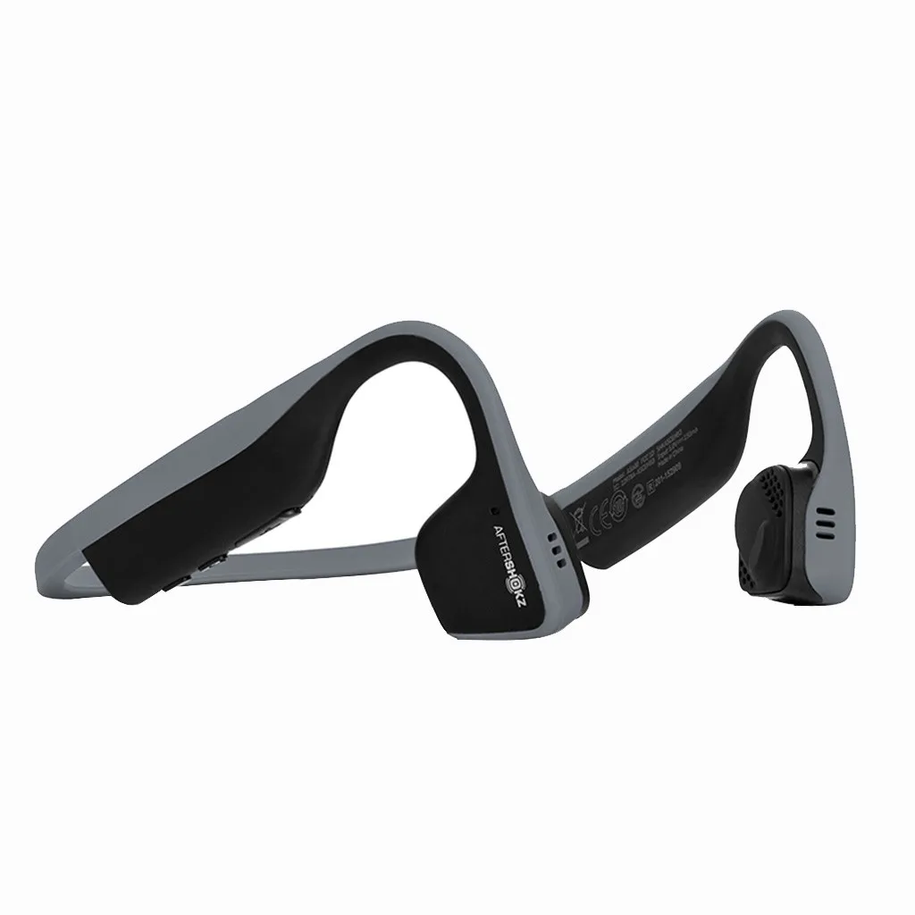 Aftershokz AS600 Trekz titanium Air открытые наушники с технологией костной проводимости Bluetooth наушники с микрофоном беспроводные Спортивные он