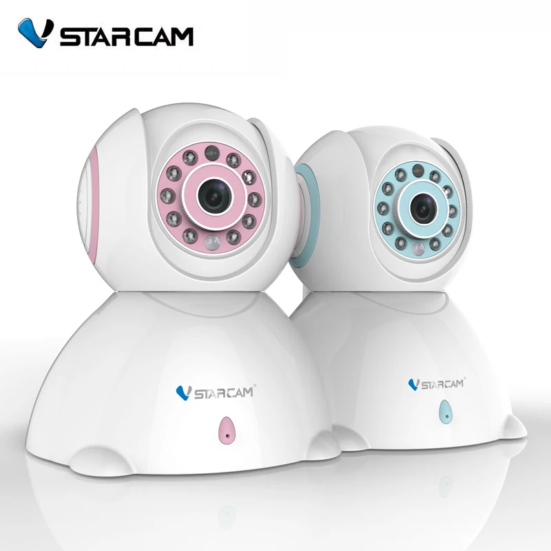 VStarcam 1MP HD 720p WiFi P2P Eye4 IP Camera C42 ONVIF Wireless Camera IR-Cut Night Vision two way Audio Support 64G TF Card