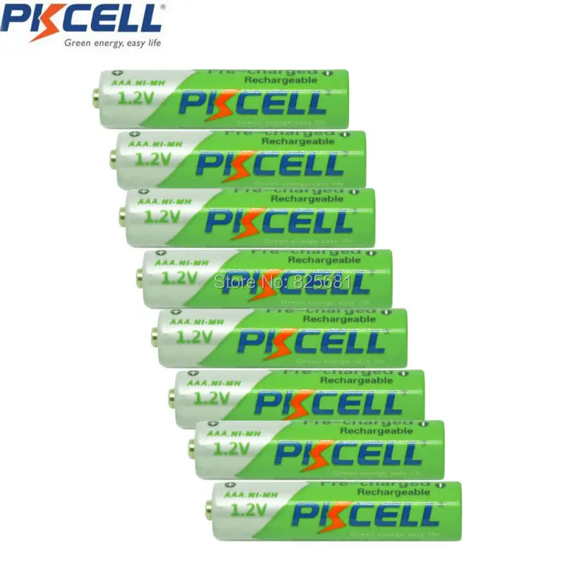 8Pcs AAA 850mAh 1.2V Ready-to -use Rechargeable Ni-MH Battery 8Pcs AAA 850mAh 1.2V Ready-to -use Rechargeable Ni-MH Battery