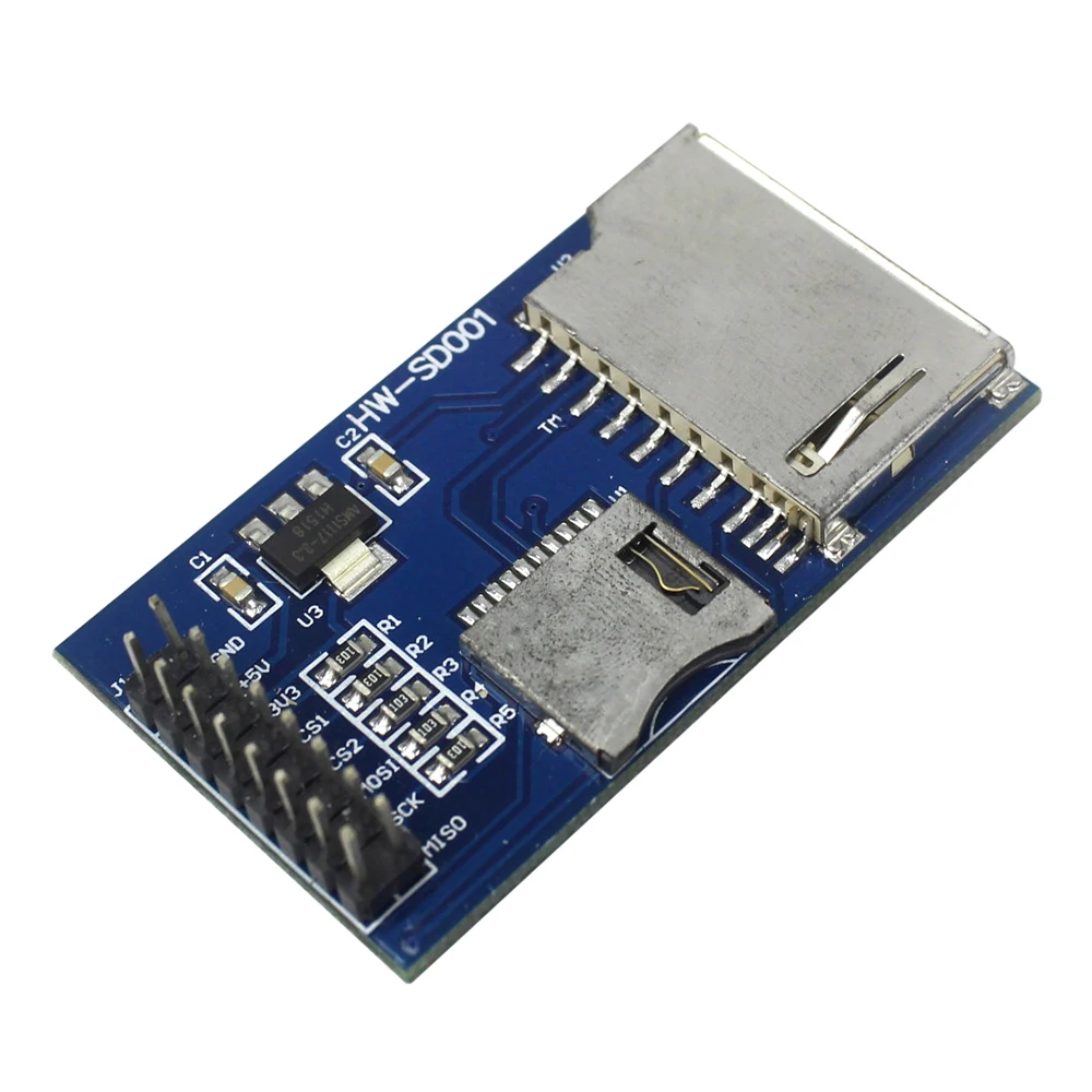 

2-Channel SD Memory Card Module TF Card Module Micro SD Card MCU Development Board