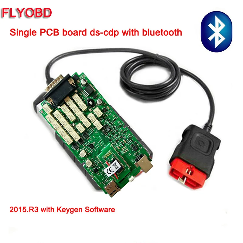 2018 Hot Sale Single board Bluetooth DS-TCS CDP Pro Car Diagnostic Tool ds150 WoW Snooper Scanner 2015.R3 Software with Keygen 2018 Hot Sale Single board Bluetooth DS-TCS CDP Pro Car Diagnostic Tool ds150 WoW Snooper Scanner 2015.R3 Software with Keygen