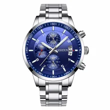 Best sell luxury brand watches men 2017 fashion casual luminous sport relogio masculino waterproof 30m stainless steel KASHIDUN