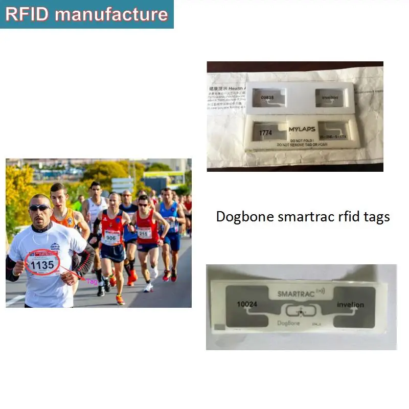 5 шт. бесплатный образец impinj monza R6 smartrac dogbone инкрустация rfid uhf 860 960 МГц ярлык стикер